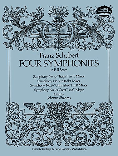 Four Symphonies in Full Score (Dover Music Scores)