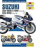 More details of book titled: Suzuki: GSX-R600 & 10000 - '01 to '02, GSX-R750 '00 to '02 (Haynes Service & Repair Manual)
