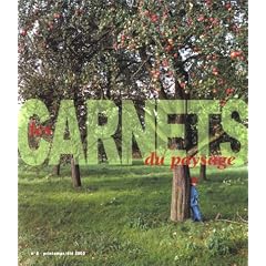 Les Carnets du paysage, num�ro 8