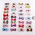 Blyyasgi&reg; 20 X Puppy Dog Cute Hair Bows Pets for Grooming Pet Charms Hair Accessories