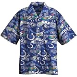 NFL Indianapolis Colts Tailgate Party Button Down Shirt Large