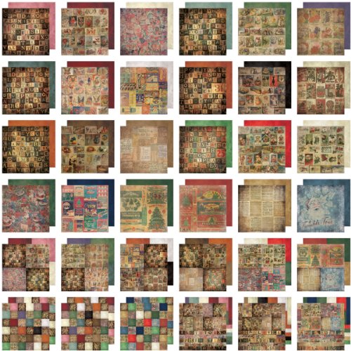 Seasonal Paper Stash Paper Pad (Tim Holtz)