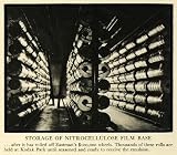 616U4pMUNTL. SL160  Nitrocellulose|1932 Print Nitrocellulose Film Eastman Paper Kodak Park Camera Storage Reel Art   Original Halftone Print