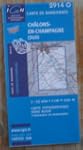 Carte de randonn�e : Ch�lons-en-Champ...