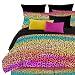 Street Revival Rainbow Leopard Twin Comforter Set, Multi