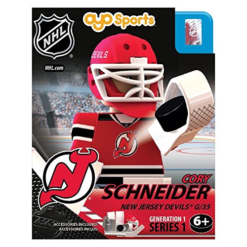 Corey Schneider NHL New Jersey Devils Oyo Goalie G1S1 Minifigure