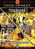 DVD : Four Swords: Shaw Brothers 4-Disc Collection (Vengeance Is a Golden Blade / The Water Margin / The Wandering Swordsman / Have Sword Will Travel)