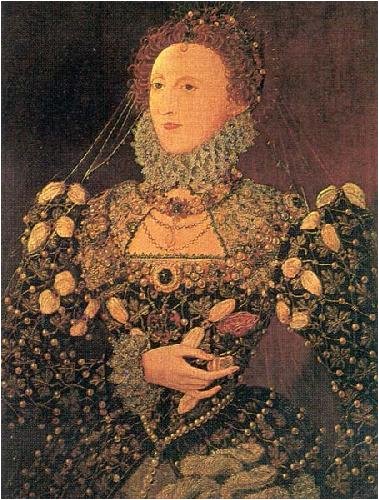 Posters: Nicholas Hilliard - Queen Elizabeth I Art Print (62 x 48 cm)