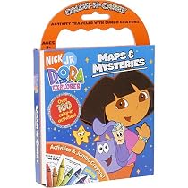 Dora the Explorer Color-N-Carry Activity