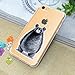 iPhone 7 Case Clear with Design, Swees Designer Pattern Case Cover, Colorful Cute Girly Case for Girls Women for Apple iPhone 7 4.7 inches Rose Gold, Bear