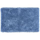 Shaw Living Dazzle Nylon 17-Inch by 24-Inch Bath Rug, Blue