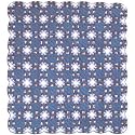 Blue Dbl Wedding Ring, Quilt King 95X 105