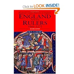 England and its Rulers: 1066-1272 Second Edition  With an Epilogue on Edward I (1272-1307) (Blackwell Classic Histories of England)