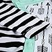MIOIM Baby Girls Boys Long Sleeve Stripes Romper Bodysuit Jumpsuit Outfits Onesies