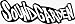 Soundgarden - Black & White Logo - Large Jumbo Vinyl Sticker / Decal Image