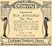 1915 Ad Gotham Hosiery Silk Stockings Clothing Garter - Original Print Ad