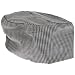 San Jamar H009 Poly Cotton Blend Pill Box Hat, Regular, Hounds Tooth