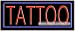 Tattoo Neon Sign (13H x 32L x 3D)
