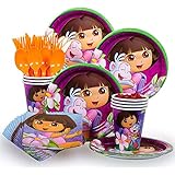 Dora Party Supplies Standard Kit Serves 8