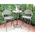 Mississippi 3-pc. Patio Bar Set