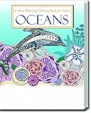 NEW! Oceans, Stress Relieving Coloring Book for Adults