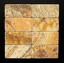 3x6 Scabos Tumble Travertine Tiles for Backsplash, Shower Walls, Jacuzzi