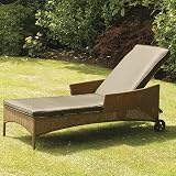 Royalcraft Manila Rattan Lounger Garden Furniture Seat