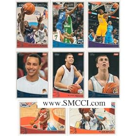 2009 / 2010 Topps Basketball Complete Mint 330 Card Hand Collated Set Which Contains 315 Current and Retired Players and 15 Rookie Cards. A Great Selection of Star Players Including Lebron James, Dwayne Wade, Chris Paul, Shaquille O'neal, Tracy Mcgrady, Tim Duncan, Dwight Howard, Grant Hill, Allen Iverson, Kobe Bryant, Dirk Nowitzki, Kevin Garnett, Yao Ming, Carmelo Anthony, Kevin Durant, Greg Oden, Derrick Rose and Others! Rookie Cards Include Blake Giffin, Ricky Rubio, Hasheem Thabeet, Stephen Curry, Tyler Hansbrough and Others!