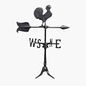 Whitehall Prod. WV3-A-76SR-BKND Rooster Weathervane