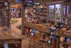 Ravensburger Dad's Shed - 500 Piece Puzzle