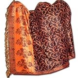 Handcrafted Casual And Formal Jamawar Cotton Shawl (Free Shipping, No Minimum Purchase)