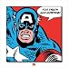 Captain America - Marvel Comic Poster / Art Print (For Truth And Justice) (Size: 16" x 16")