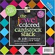 Diecuts With A View 8 Inch by 8 Inch Textured Jewels Cardstock Stack