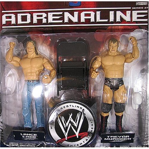 Childrens Toyshop  Toys : WWE Adrenaline 27 Trevor Murdoch and Lance Cade