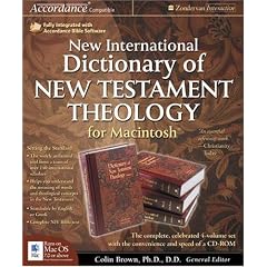 New Intl Dict Nt Theology Mac