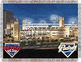 Petco Stadium Commemorative Woven Tapestry 48x60 Blanket Throw - MLB Baseball by The Northwest