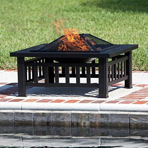 Fire Sense Stonemont Square Fire Pit