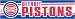 Detroit Pistons 11 x 3 Bumper Sticker