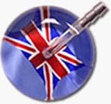 British Flag Ultrascope Stethoscope w/ Adult Head & Navy Tubing