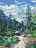 Eigenschaften Ravensburger 29423 / Ravensburger 294237 Berglandschaft, Malen nach Zahlen