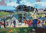 Augusta Golf Hand Signed Serigraph Print by Leroy Neiman