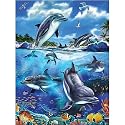 Dolphin Family 100 Piece Jigsaw Puzzle