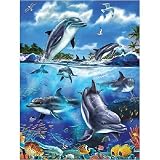 Dolphin Family Jigsaw Puzzle 100pc