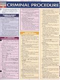 Criminal Procedure Laminated Reference Guide (Quick Study: Law)