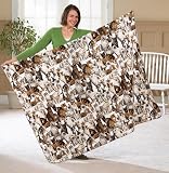 Kittens Fleece Throw Blanket by Collections Etc