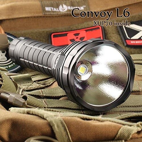 OAGTECH Convoy L6 CREE XHP70 3800LM Super Bright Long Range LED Flashlight (Design N2-3A) by OAGTECH SHOP