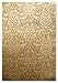 Bungalow MicroFibre Large Rug, Cocoa Damask