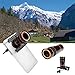 Universal Telephoto Lens Cell Phone Telescope M,Way Hiking Concert Camera Lens 8X Optical Zoom Telescope Camera Lens With Holder For Middle Camera Smartphone