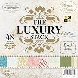 DCWV 8 Inch by 8 Inch Luxury Paper Stack