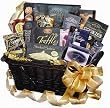 Decadent Gourmet Food Lovers Gift Basket with Smoked Salmon